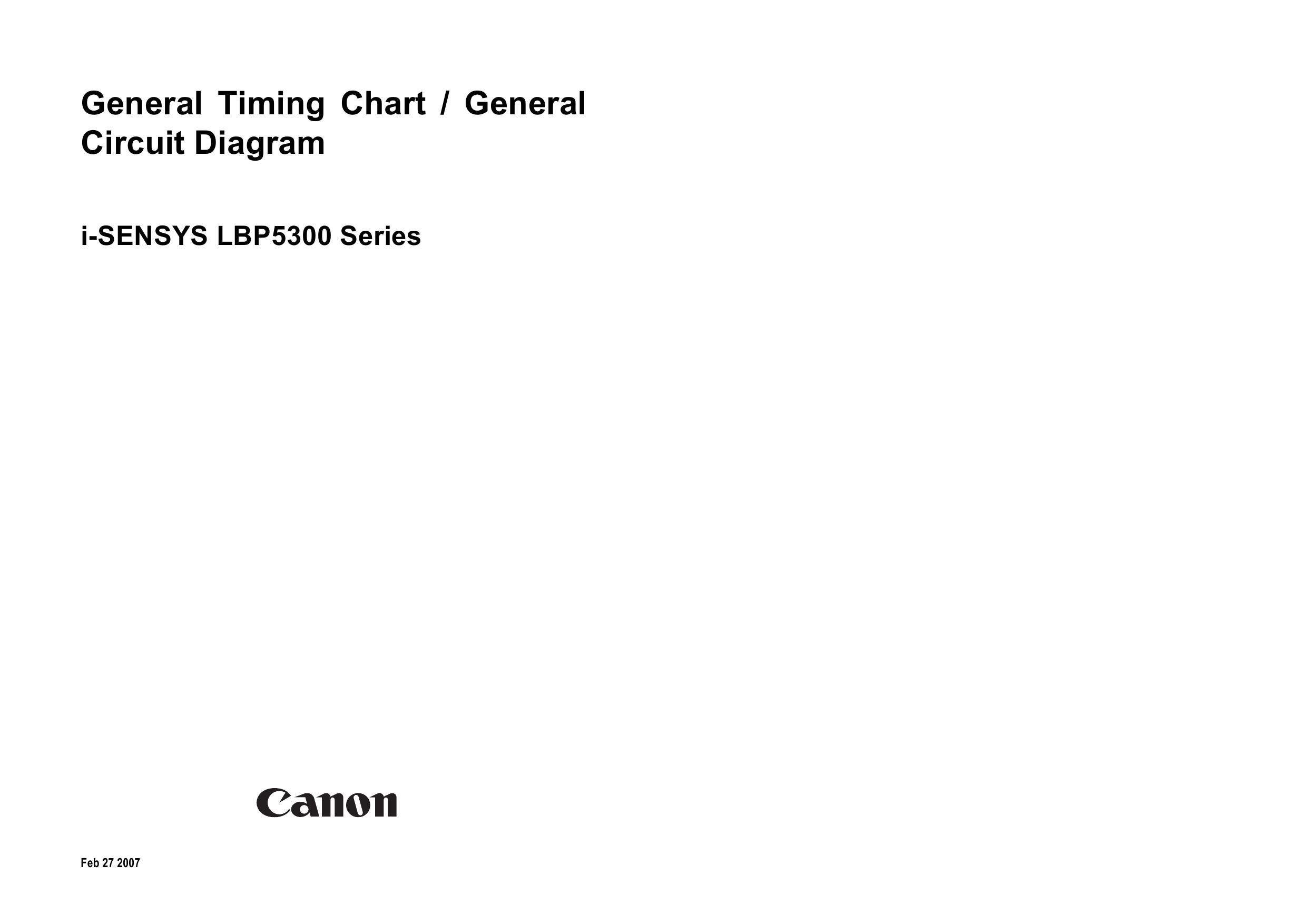 Canon imageCLASS LBP-5300 5360 Circuit Diagram-1